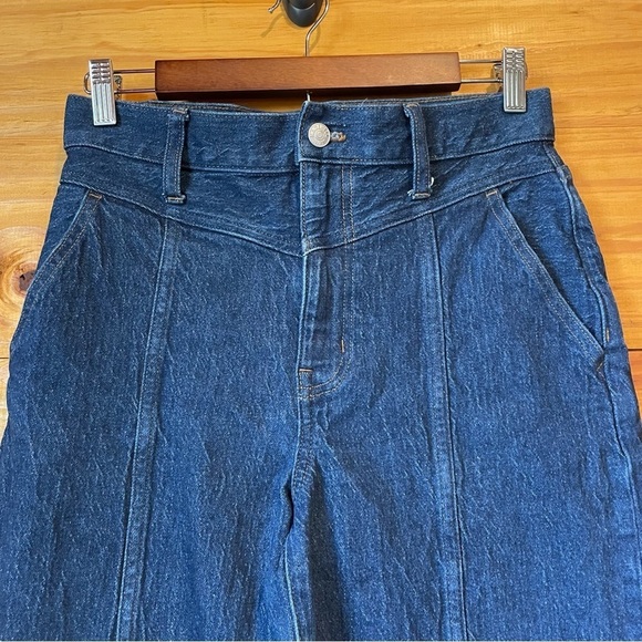 Madewell The Perfect Vintage Straight Jean in Greenhaven Wash: Seamed Version 27 - Picture 4 of 12